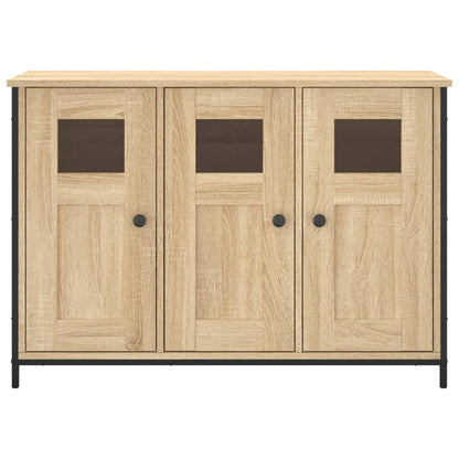 Dressoir 100X35X70 Cm Bewerkt Hout Kleurig Sonoma eiken