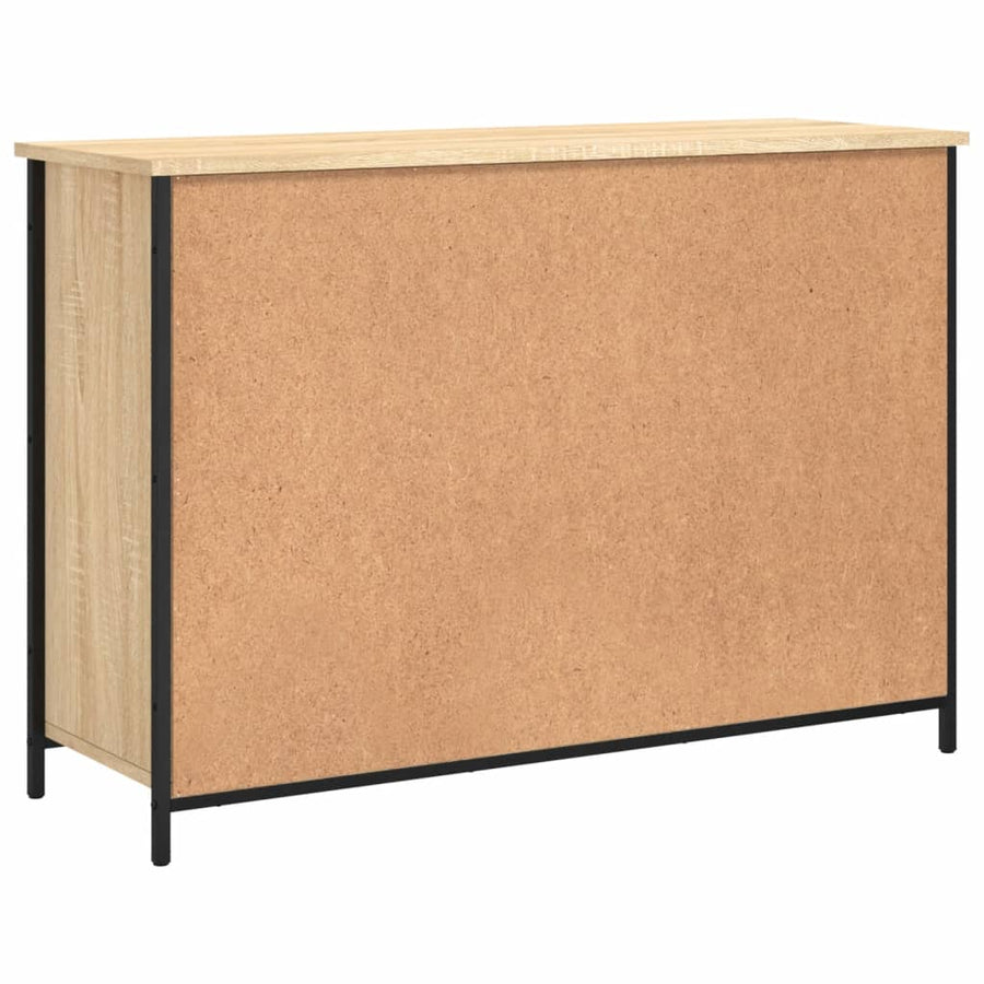 Dressoir 100X35X70 Cm Bewerkt Hout Kleurig Sonoma eiken