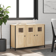 Dressoir 100x35x70 cm bewerkt hout Sonoma eiken