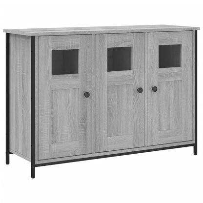Dressoir 100X35X70 Cm Bewerkt Hout Grijs sonoma