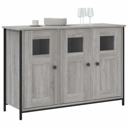 Dressoir 100X35X70 Cm Bewerkt Hout Grijs sonoma