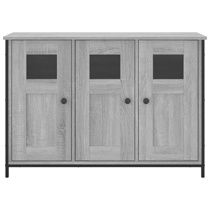 Dressoir 100X35X70 Cm Bewerkt Hout Grijs sonoma
