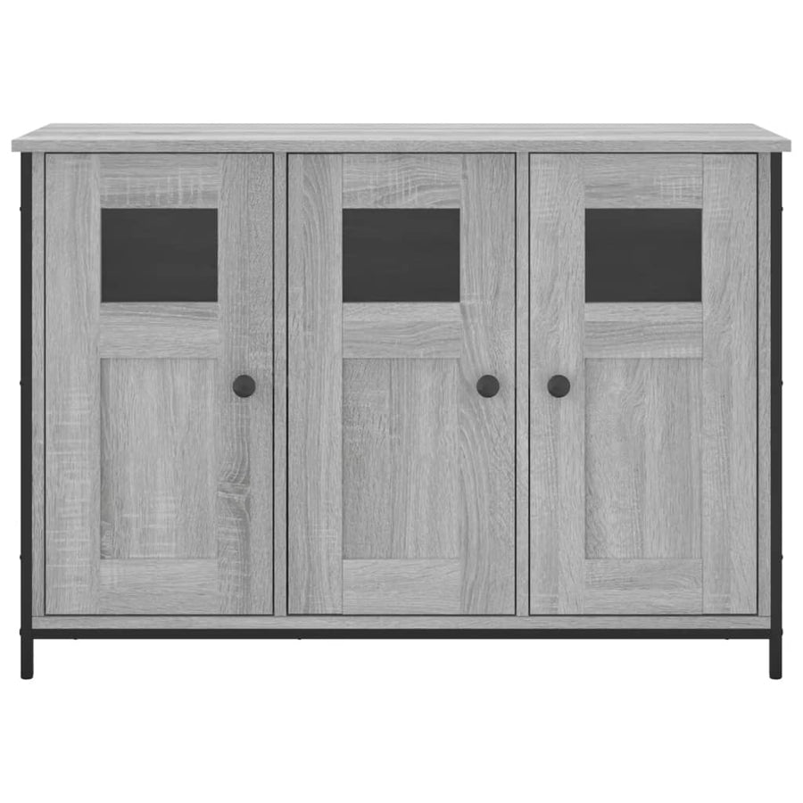 Dressoir 100X35X70 Cm Bewerkt Hout Grijs sonoma