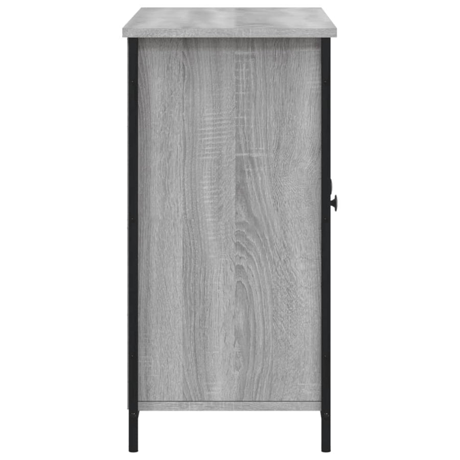 Dressoir 100X35X70 Cm Bewerkt Hout Grijs sonoma