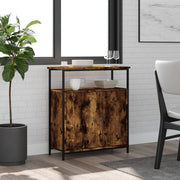 Sideboard 70x30x80 cm engineered wood smoked oak-colored