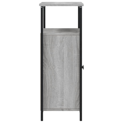 Dressoir 70X30X80 Cm Bewerkt Hout Grijs sonoma