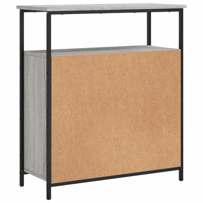 Dressoir 70X30X80 Cm Bewerkt Hout Grijs sonoma