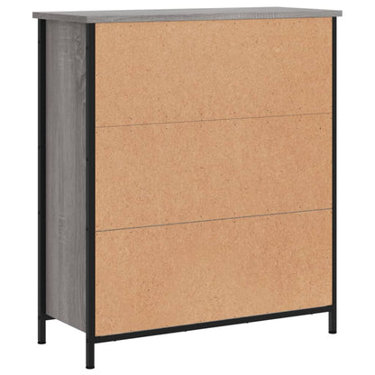 Dressoir 70X30X80 Cm Bewerkt Hout Grijs sonoma