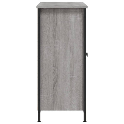 Dressoir 00X33X75 Cm Bewerkt Hout Grijs sonoma