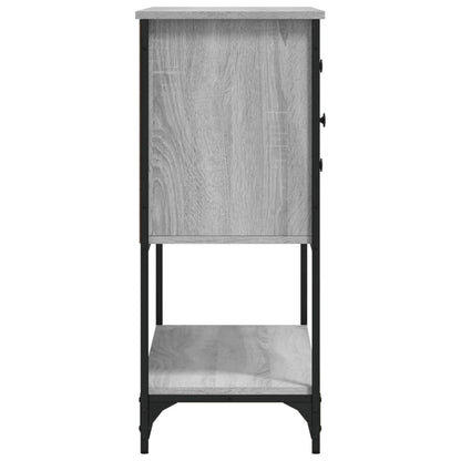 Dressoir 100X36X85 Cm Bewerkt Hout Grijs Sonoma