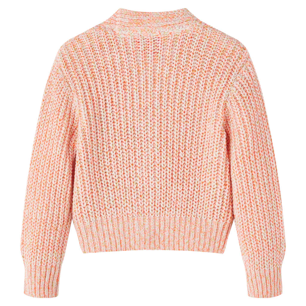 Kindervest gebreid 104 gemengd roze 104