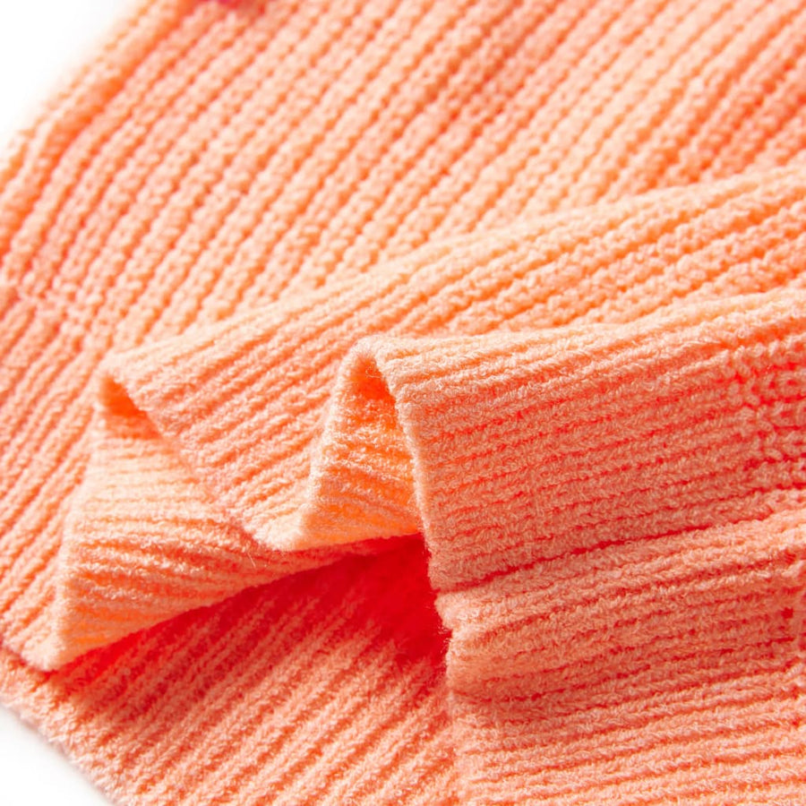 Kindertrui gebreid 140 feloranje orange