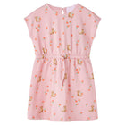 Children's dress with drawstring 116 light orange