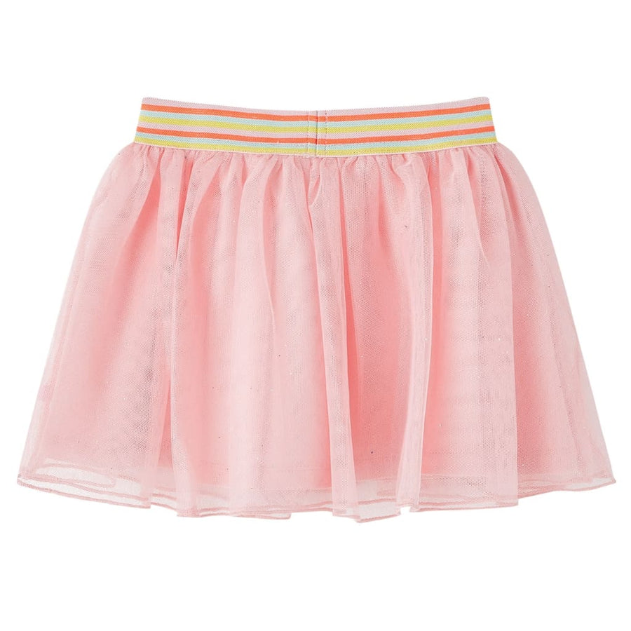 Kinderrokje met tule 128 lichtroze 128