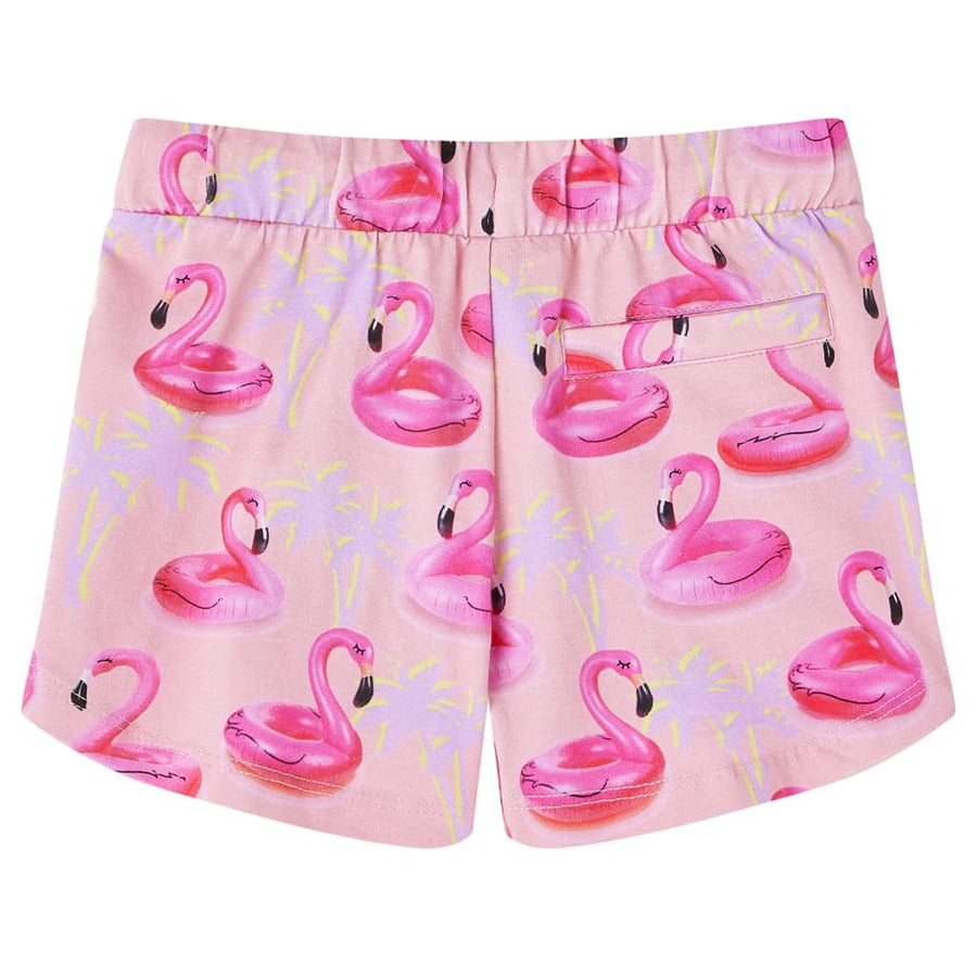Kindershorts met trekkoord 92 lichtroze 92