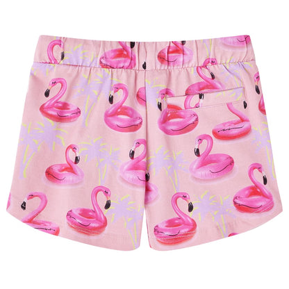 Kindershorts met trekkoord 104 lichtroze 104