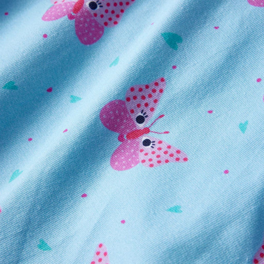 Kinderrokje 140 blauw 140