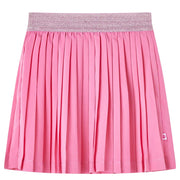 Kinderplooirok roze maat 128
