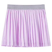 Kinderplooirok 116 lila polyester