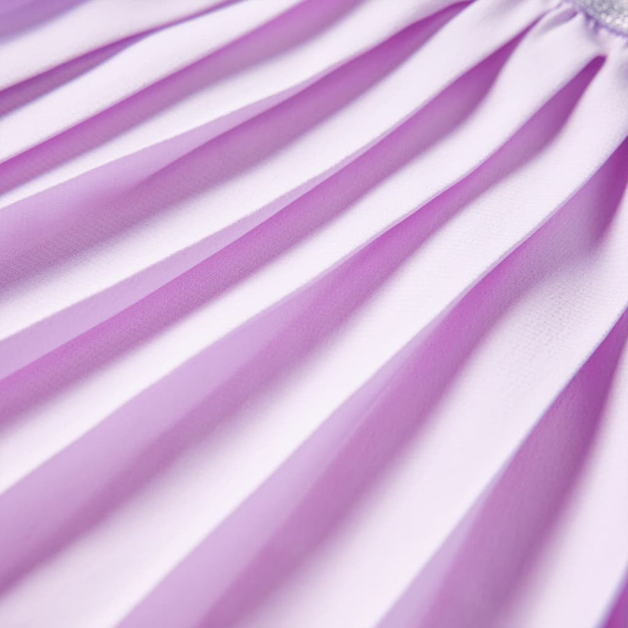 Kinderrokje geplooid 128 lila Lila