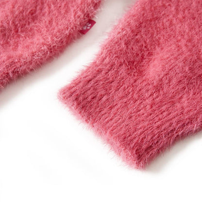 Kindertrui gebreid 104 oudroze Roze