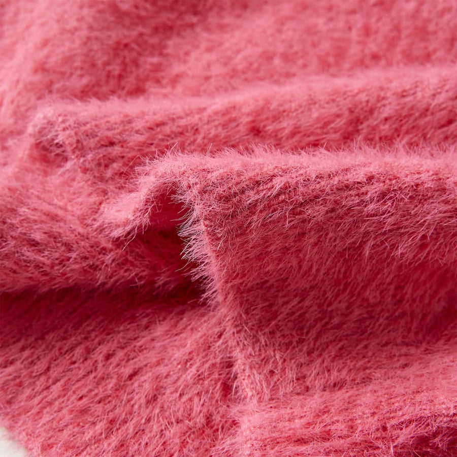 Kindertrui gebreid 104 oudroze Roze