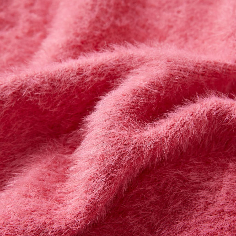 Kindertrui gebreid 104 oudroze Roze
