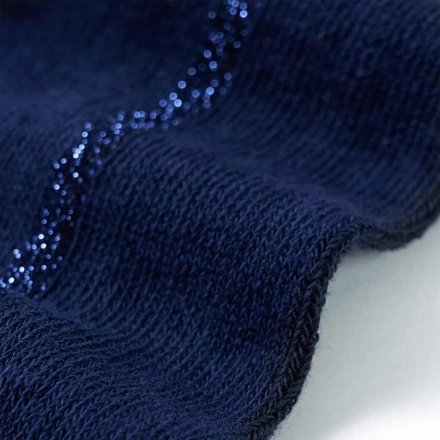 Kindermaillot 128 marineblauw Marineblauw