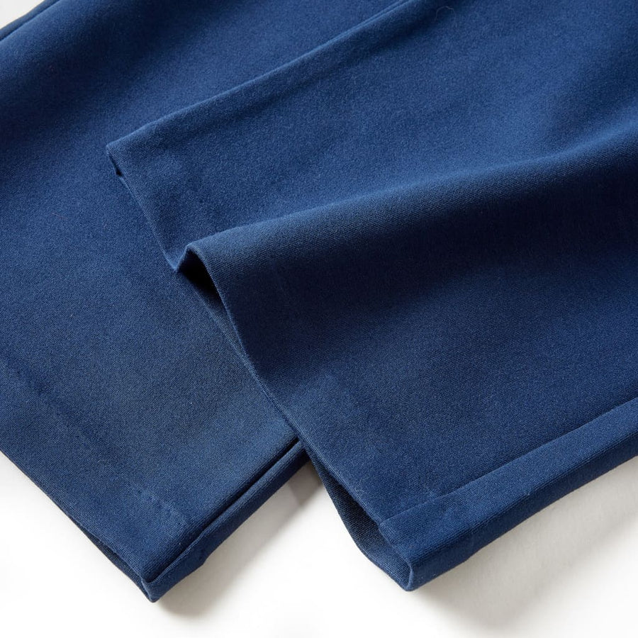 Kinderbroek met wijde pijpen 104 marineblauw 104