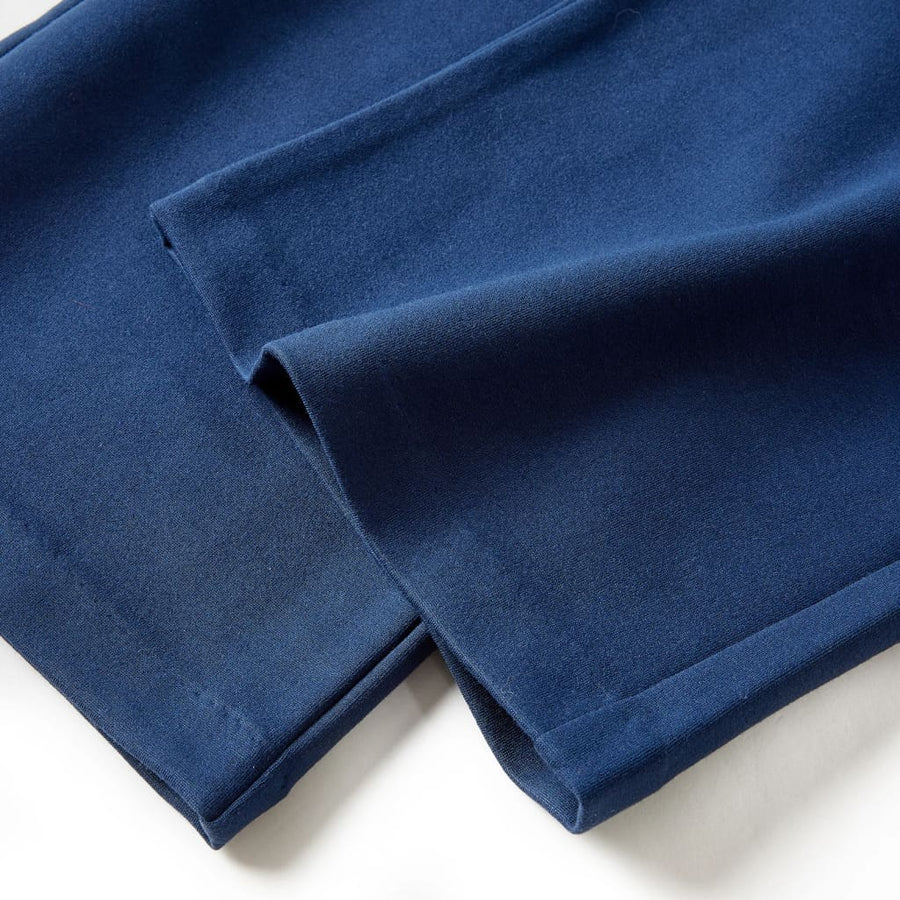 Kinderbroek met wijde pijpen 116 marineblauw 116