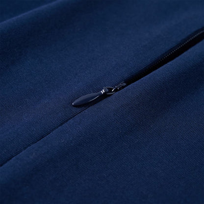Kinderjurk met lange mouwen 104 marineblauw Marineblauw