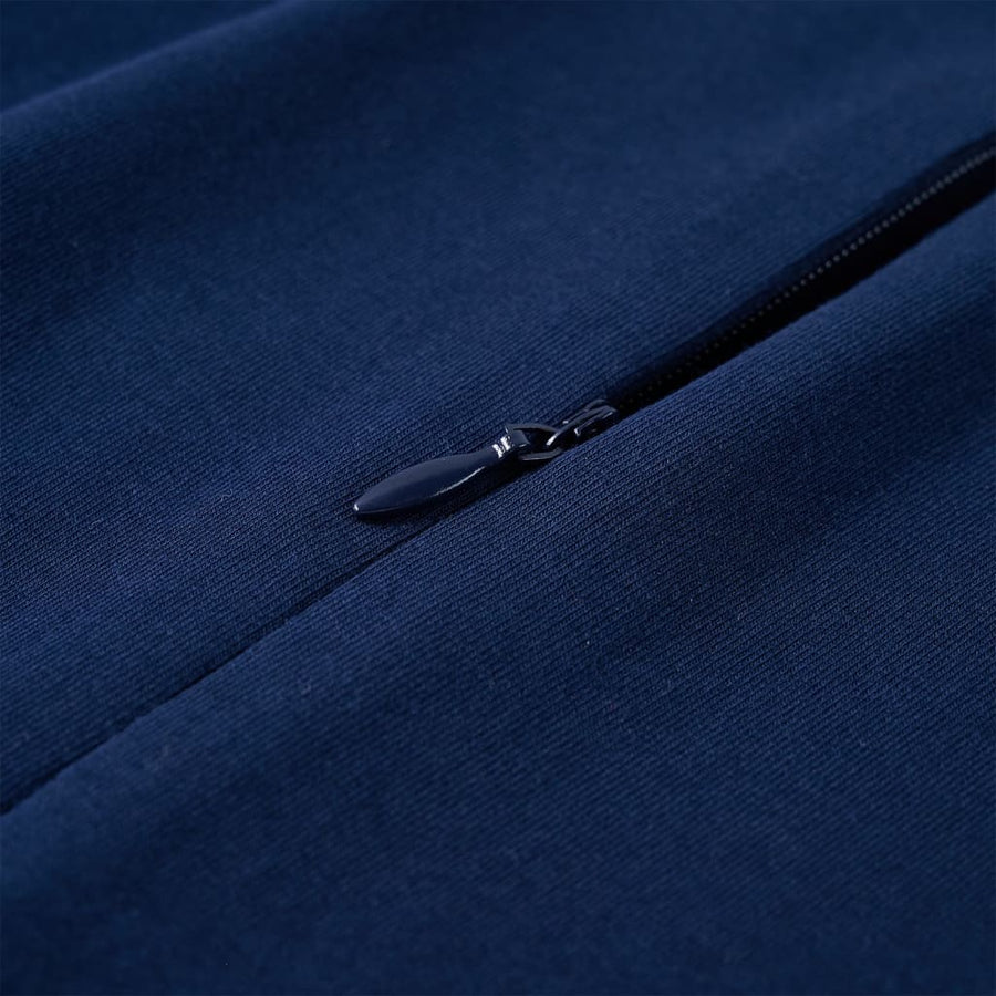 Kinderjurk met lange mouwen 104 marineblauw Marineblauw