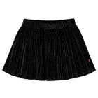 Kinderrokje geplooid 128 zwart lurex