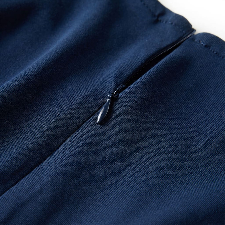 Kinderjurk met lange mouwen 116 marineblauw Marineblauw 116