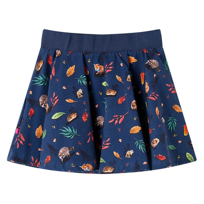 Kinderrok 128 marineblauw