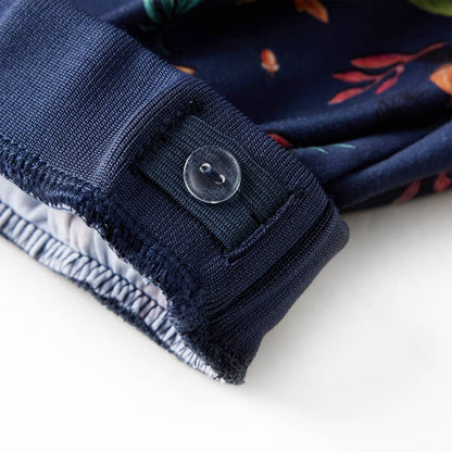 Kinderrok 128 marineblauw