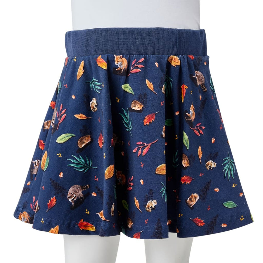 Kinderrok 128 marineblauw