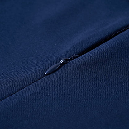 Kinderjurk met lange mouwen 104 marineblauw Marineblauw