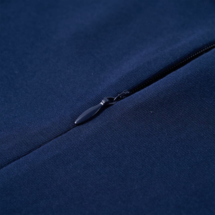Kinderjurk met lange mouwen 128 marineblauw Marineblauw 128