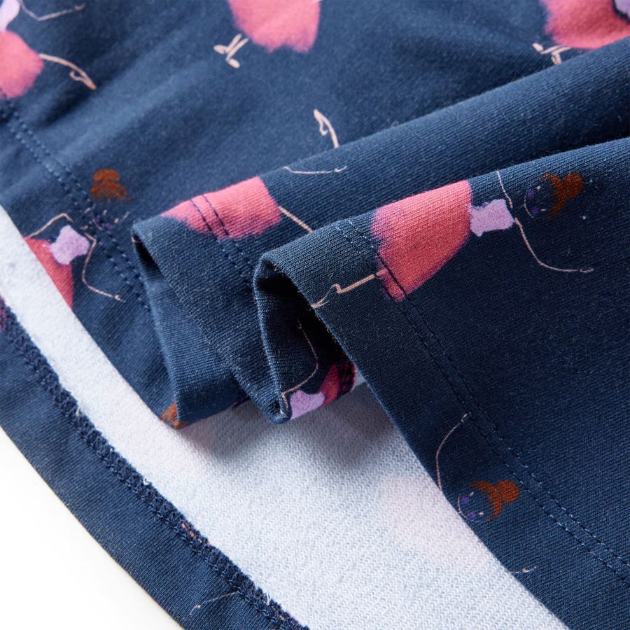 Kinderjurk 104 marineblauw 104