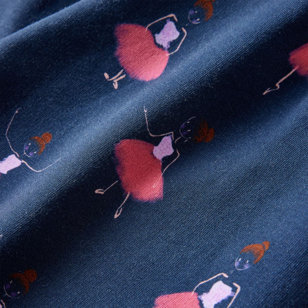 Kinderjurk 104 marineblauw 104