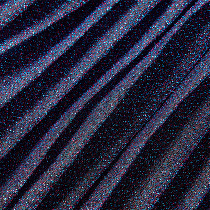 Kinderrokje met glitters 116 marineblauw 116