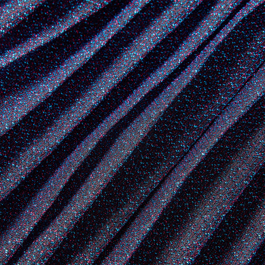 Kinderrokje met glitters 116 marineblauw 116