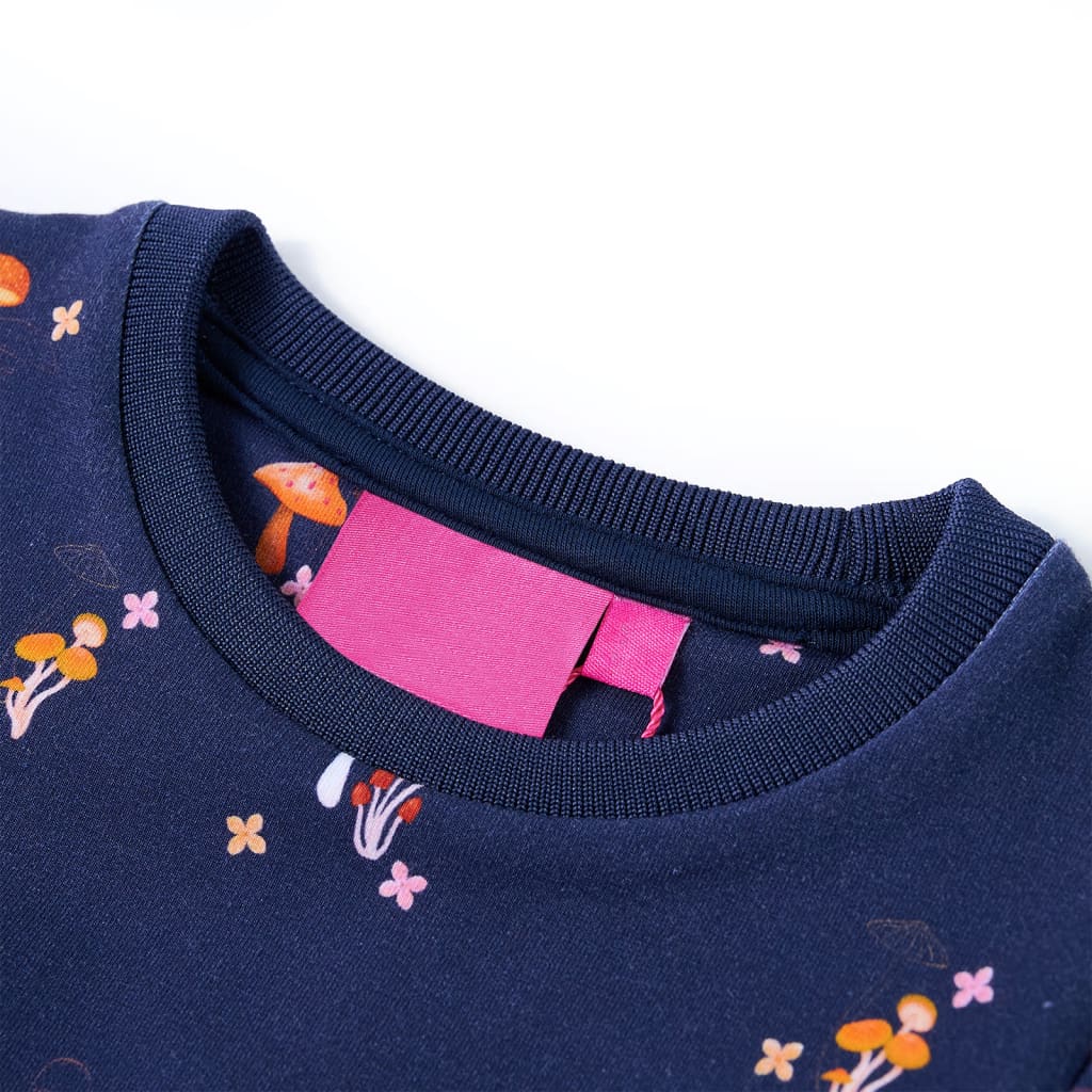 Kinderjurkje 104 marineblauw 104
