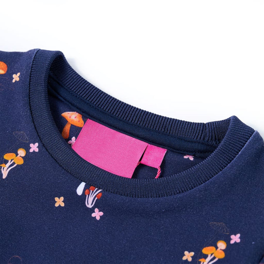 Kinderjurkje 104 marineblauw 104
