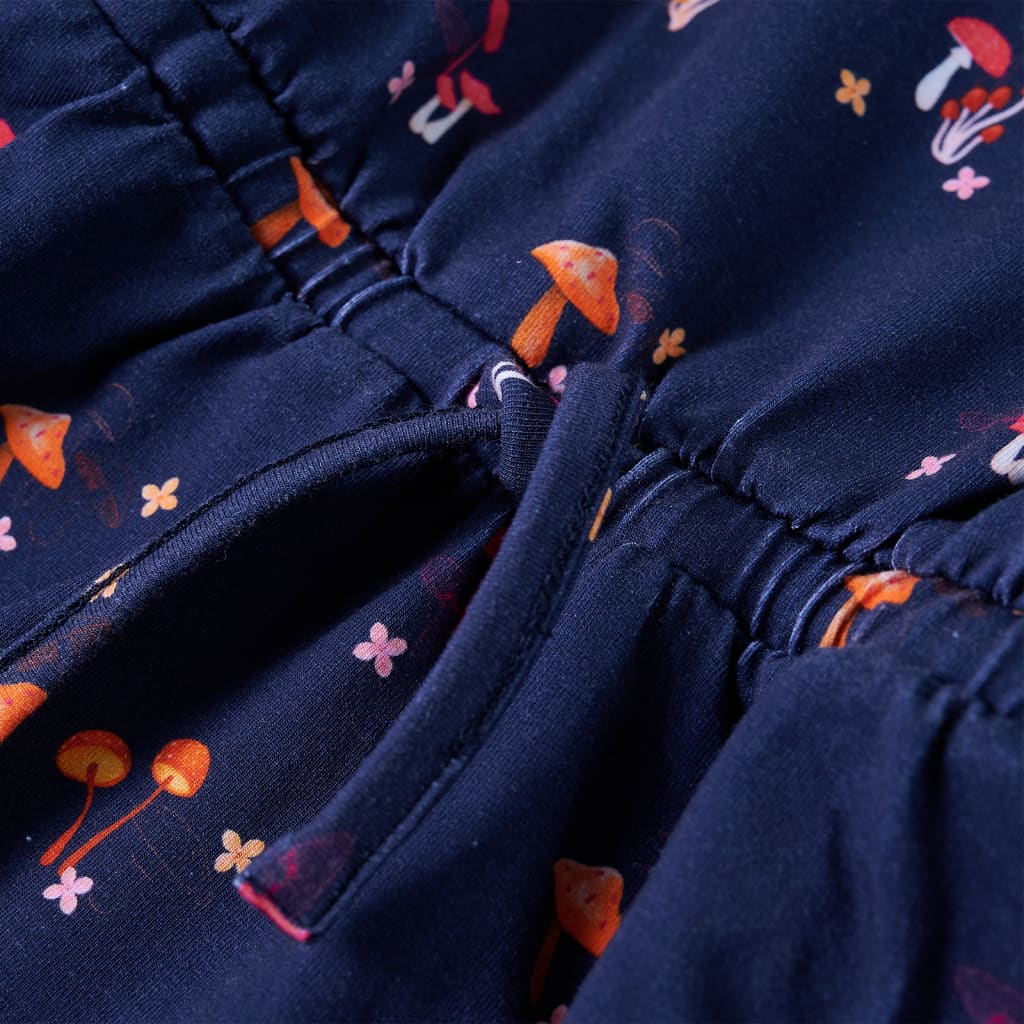 Kinderjurkje 104 marineblauw 104