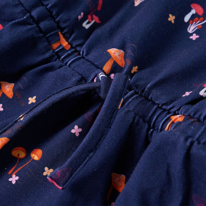 Kinderjurkje 104 marineblauw 104