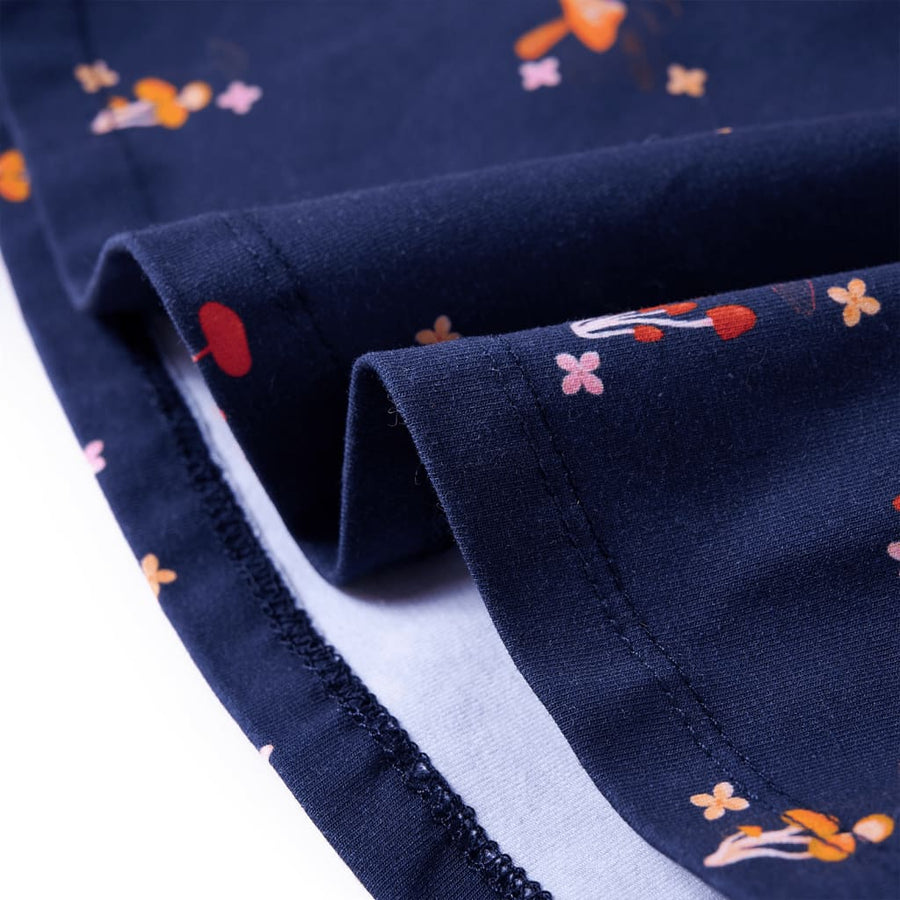 Kinderjurkje 104 marineblauw 104
