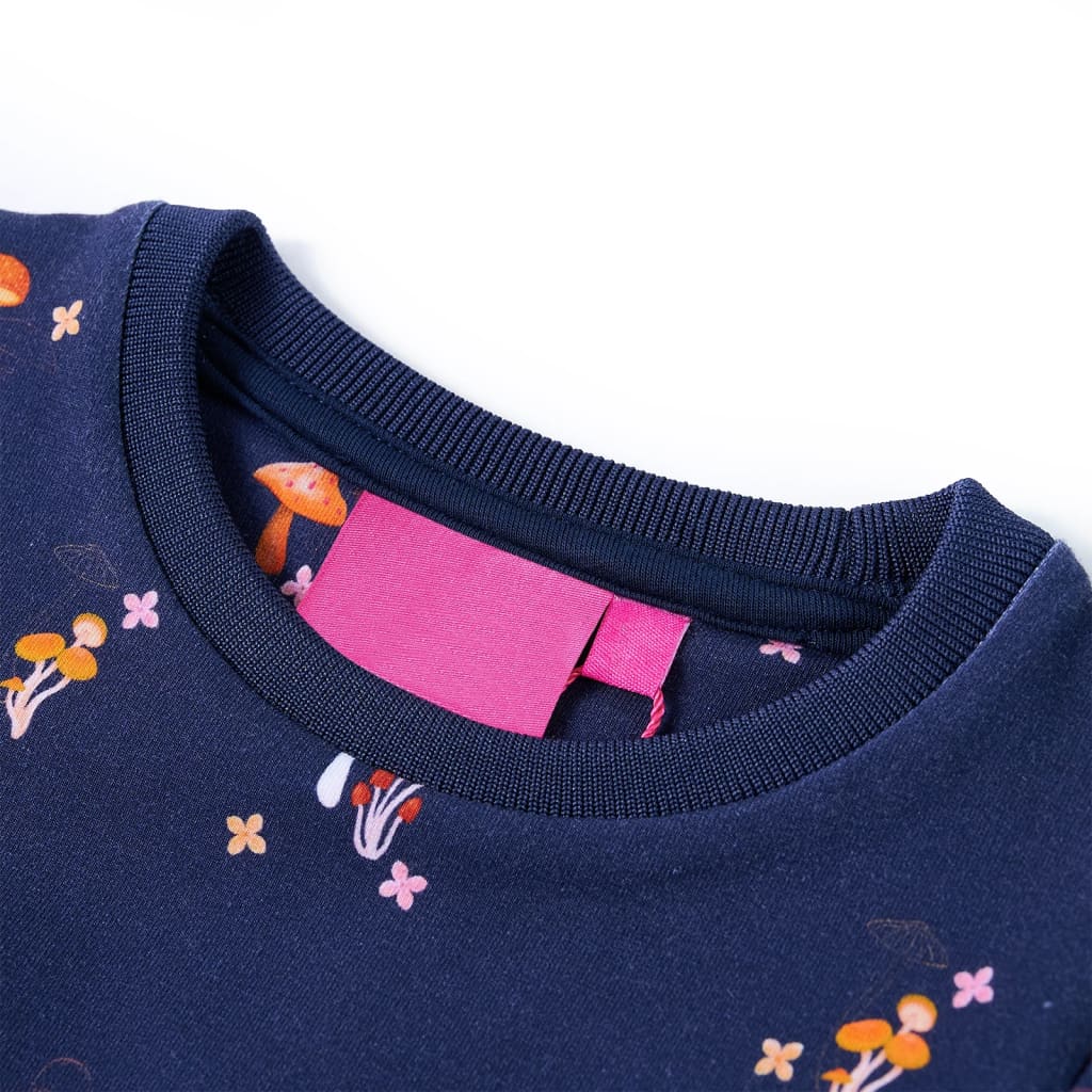 Kinderjurkje 116 marineblauw 116