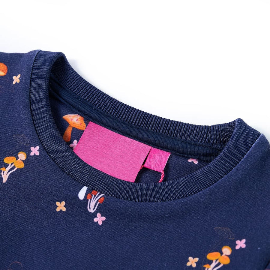 Kinderjurkje 116 marineblauw 116